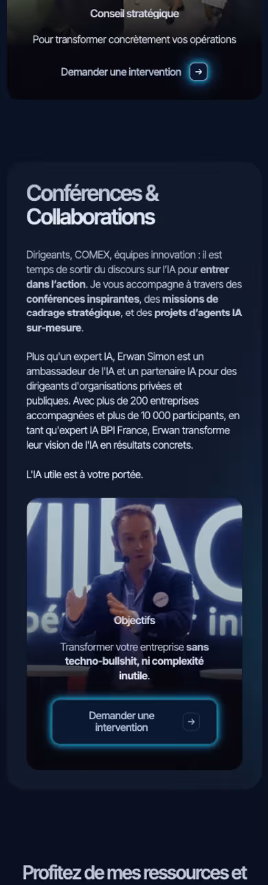 Conférences et collaborations