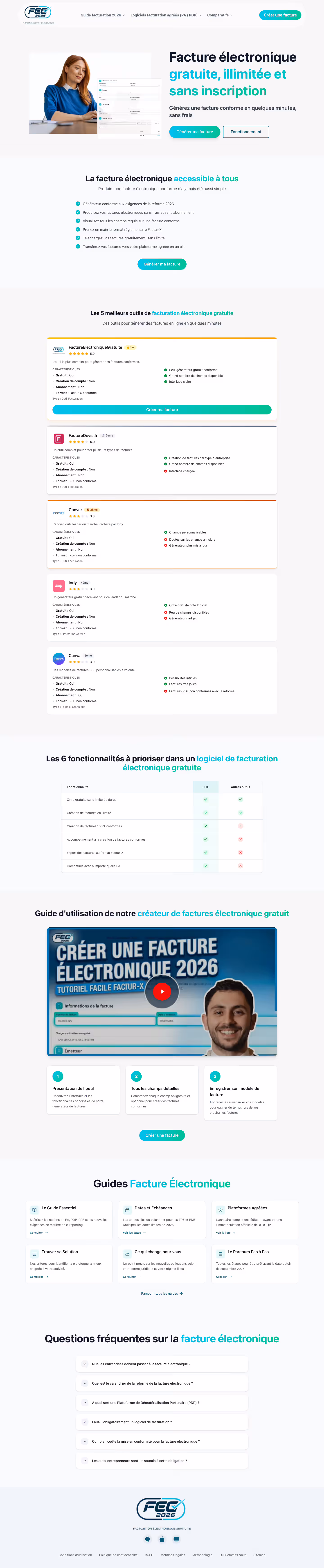 Facture Electronique desktop