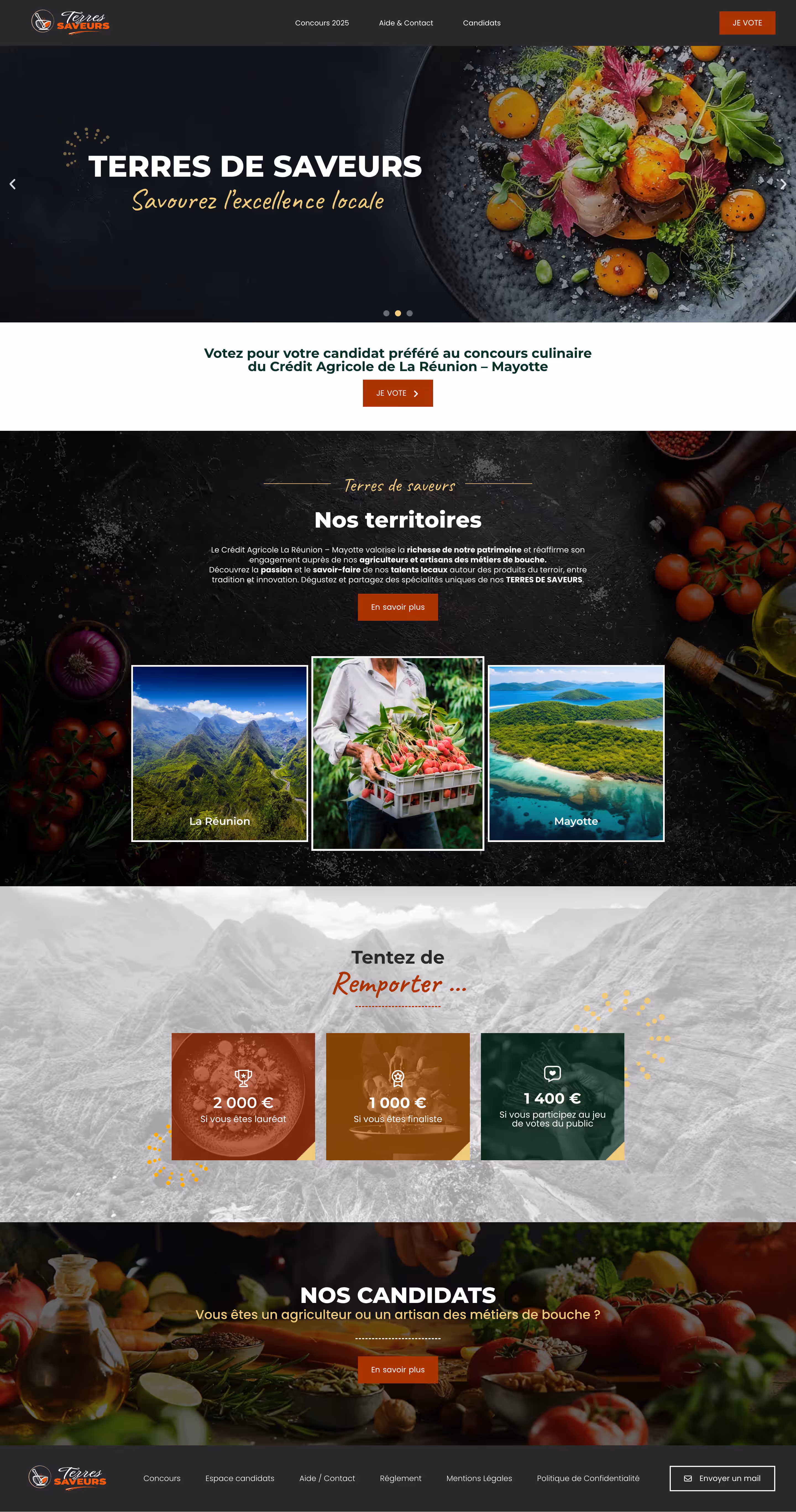 Terres de Saveurs desktop
